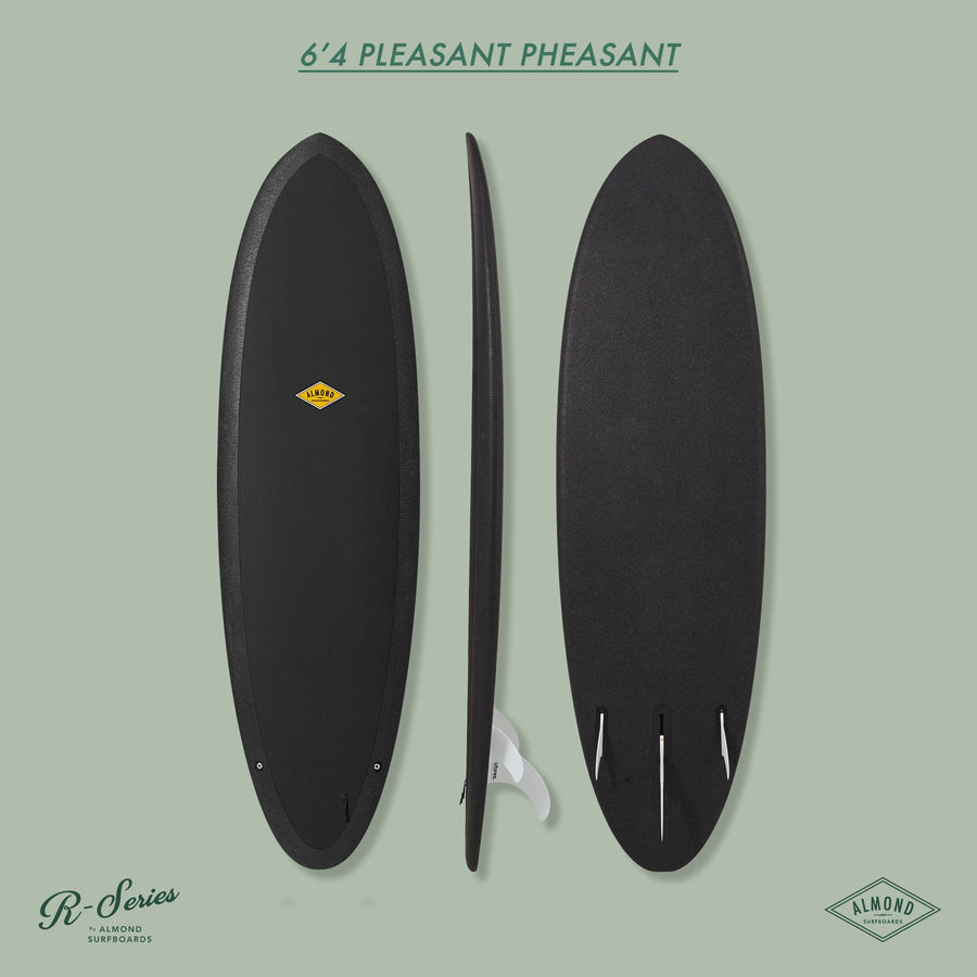 6'4" R-Series | Pleasant Pheasant Soft Top Surfboard