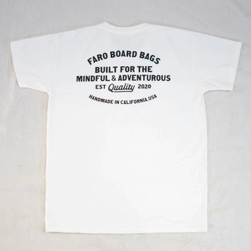 FARO Shop Tee - White - Surf Bored