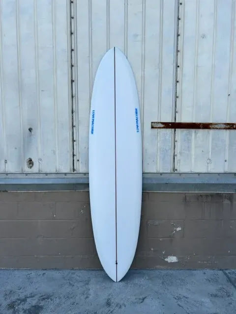 LOVE MACHINE 7'10" LIZZY I CLEAR/BLUE LAMS SURFBOARD - Surf Bored