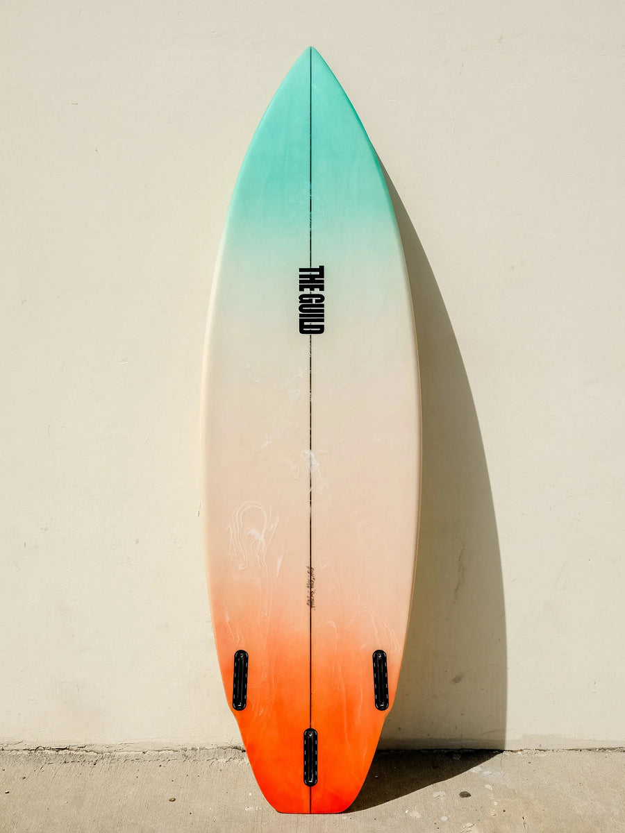 The Guild | THE GUILD | 5'11" RAD MOBILE | ABSTRACT FADE SURFBOARD - Surf Bored