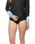 Of Earth Front Zip Oversized Hoodie - Surf Bored